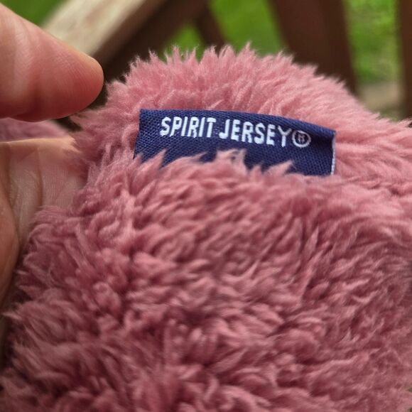 Spirit Jersey Ladies Gray and Pink Cozy Fleece Sounvenir Sweatshirt Sz L - Picture 7 of 14